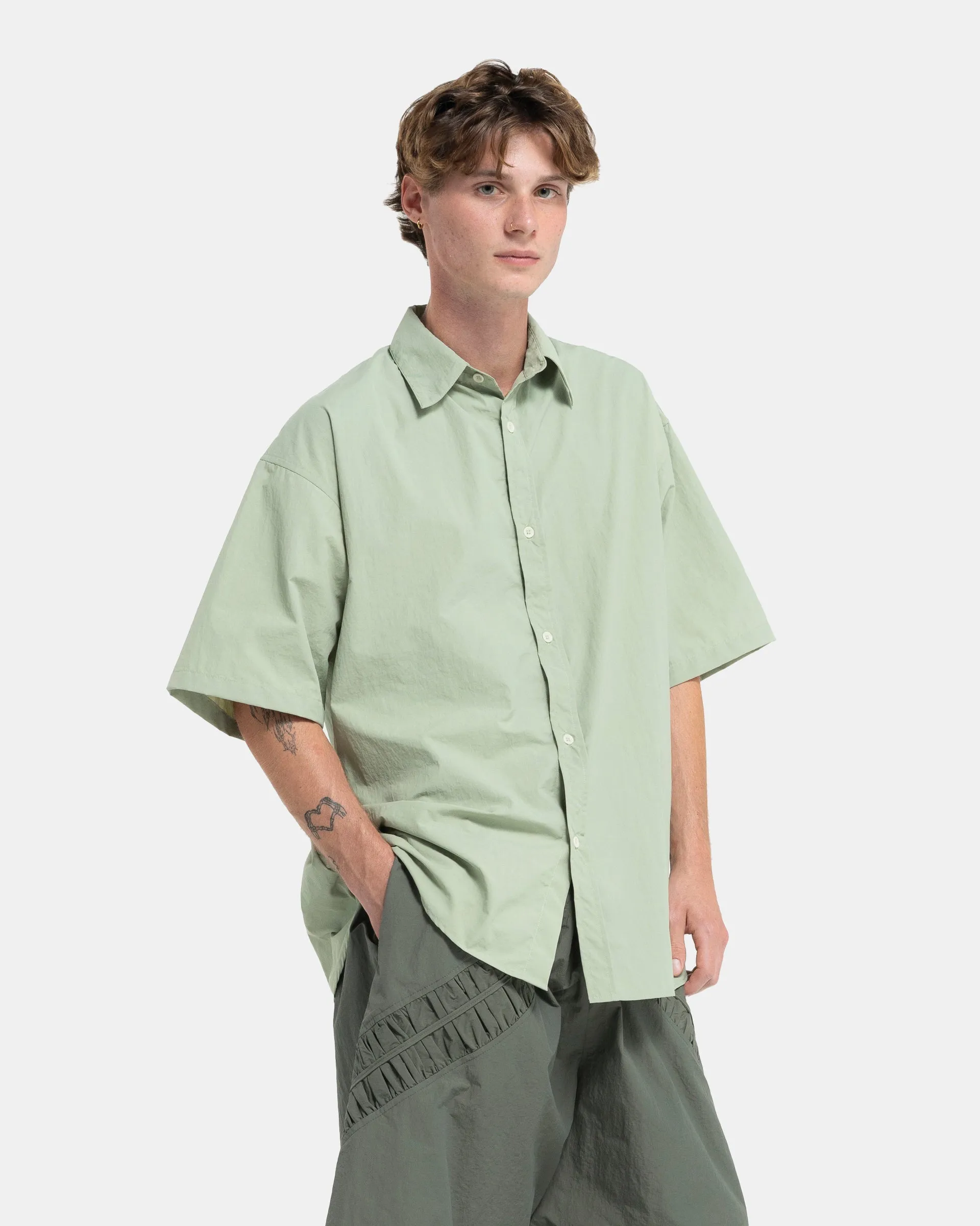 Chisholm Short Sleeve Shirt in Olive