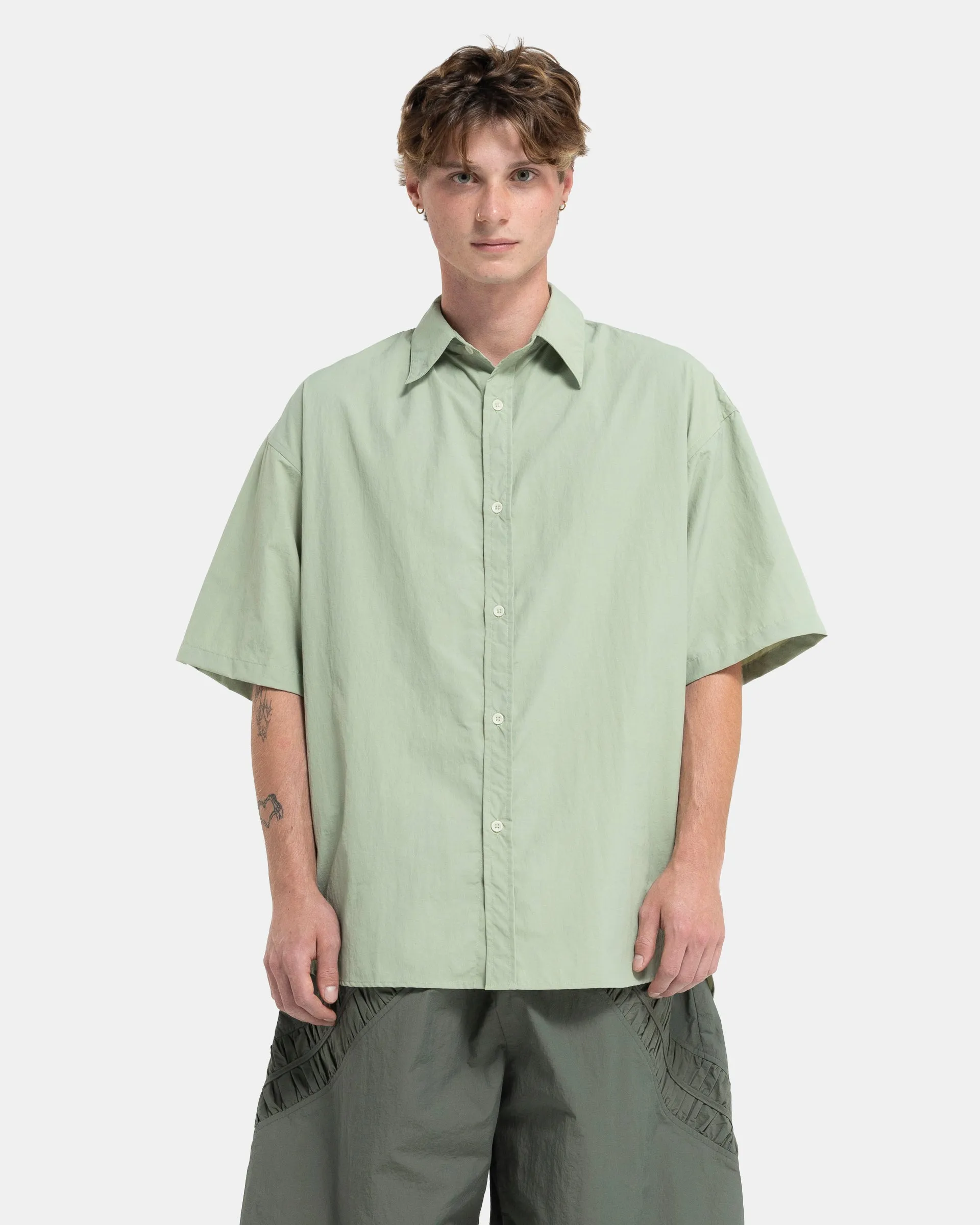 Chisholm Short Sleeve Shirt in Olive