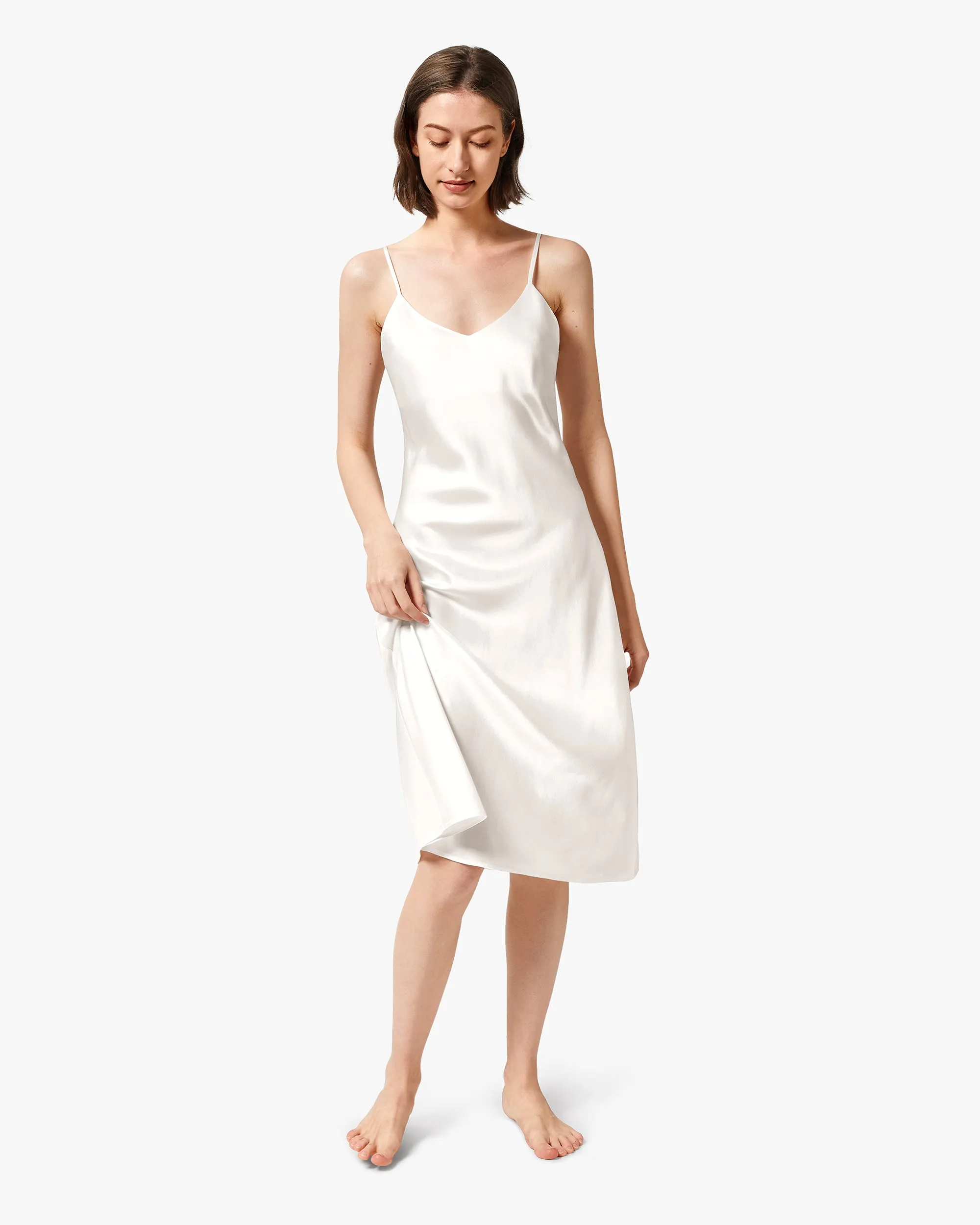 Classic Silk Night Gown