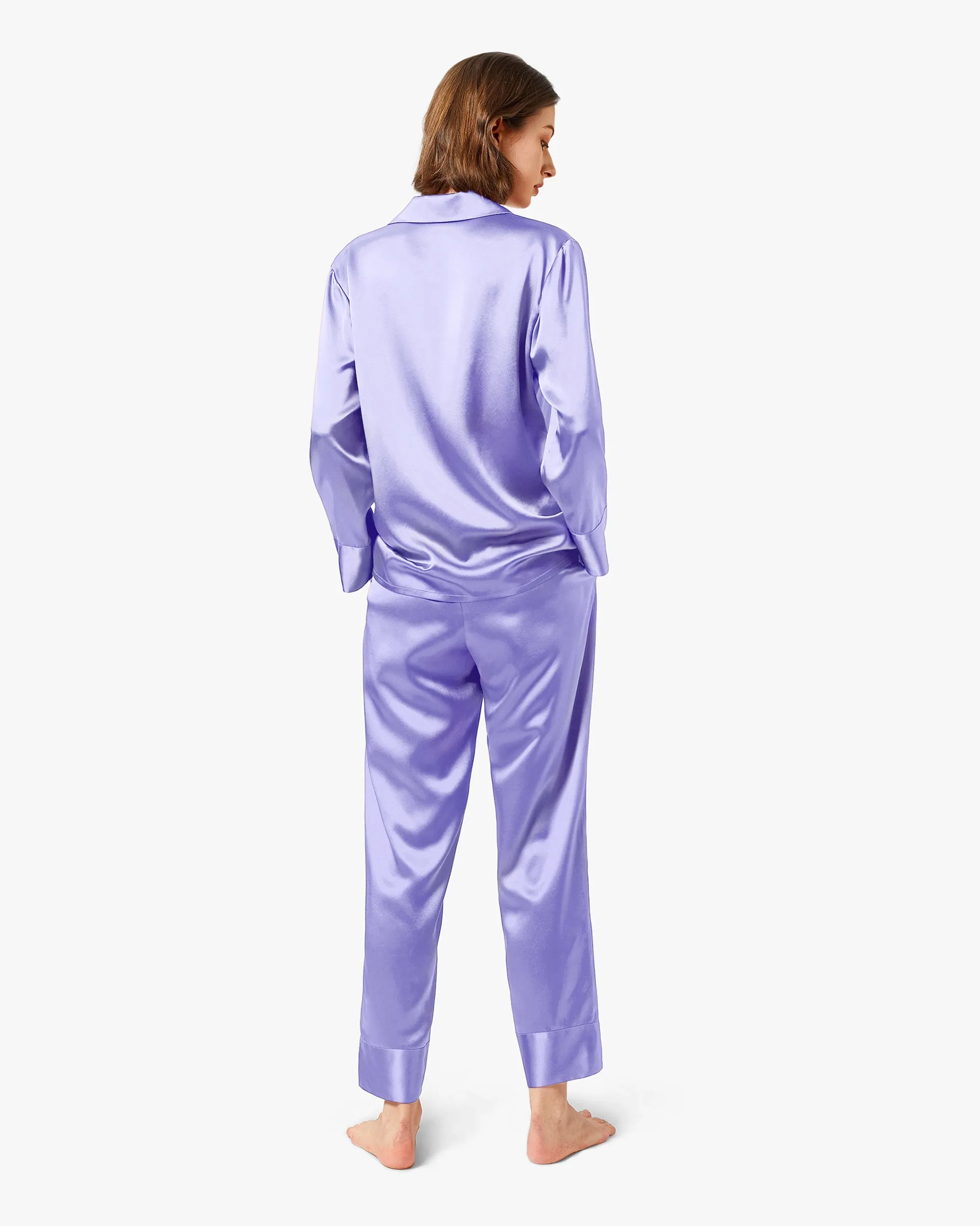 Classic Silk Pajamas - For Women