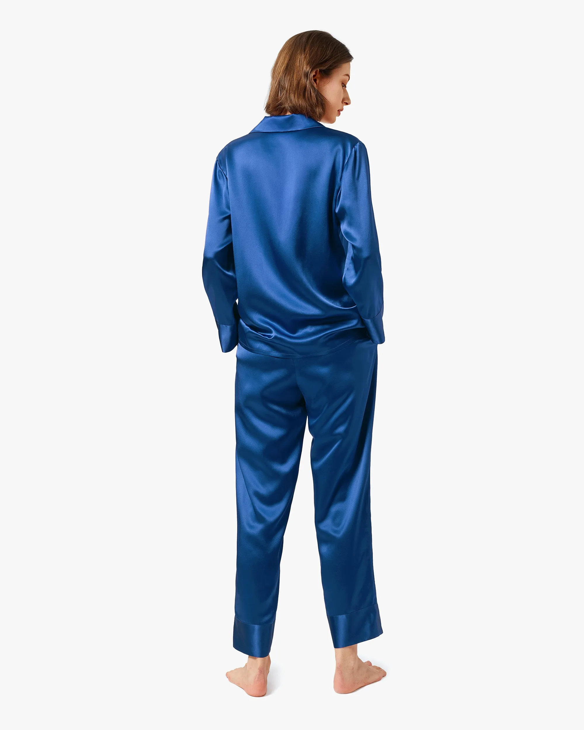 Classic Silk Pajamas - For Women