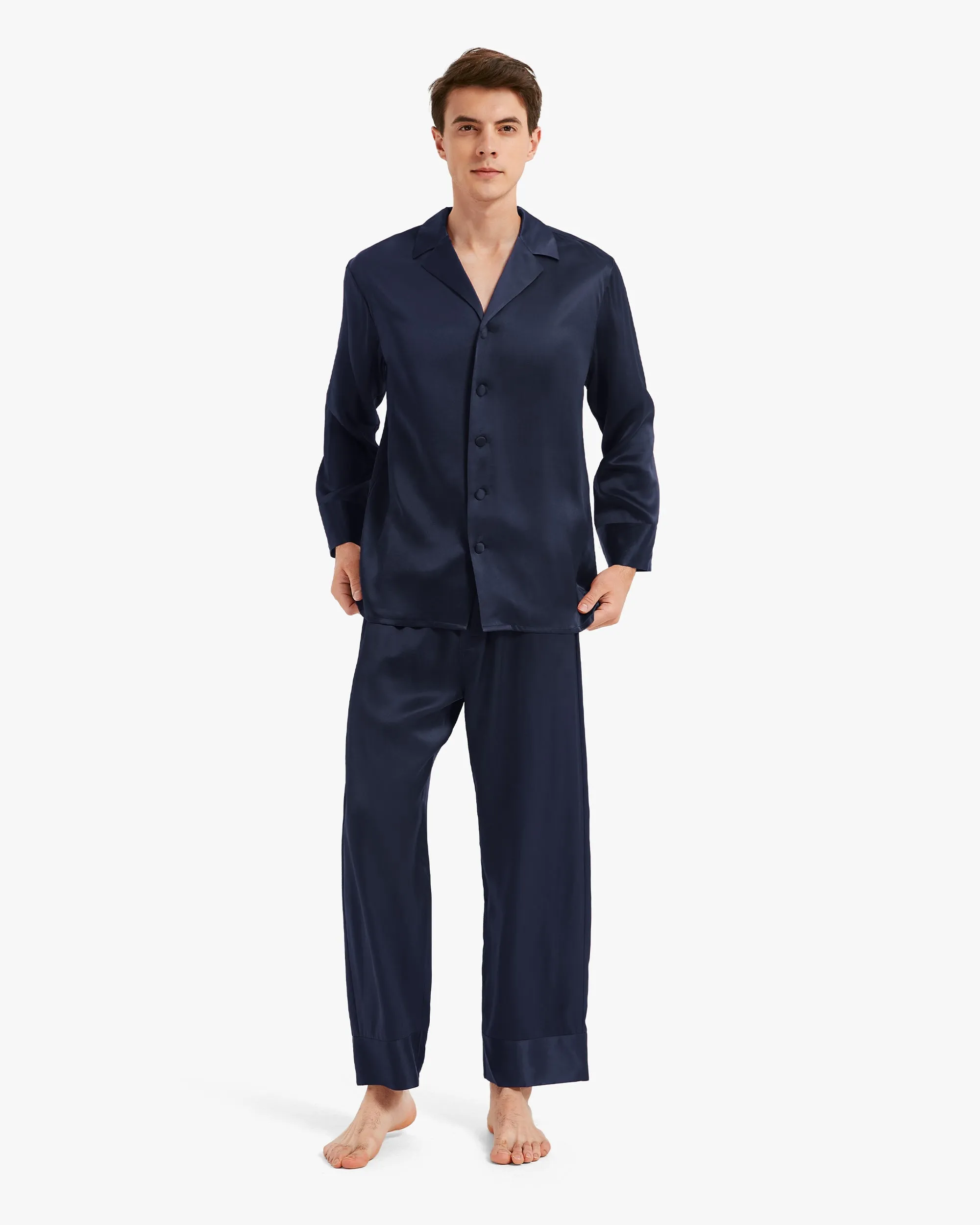 Clearance Classic Silk Pajamas - For Men