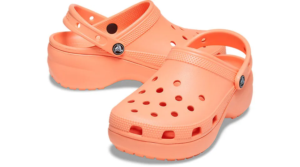 Crocs Classic Platform Clog Papaya