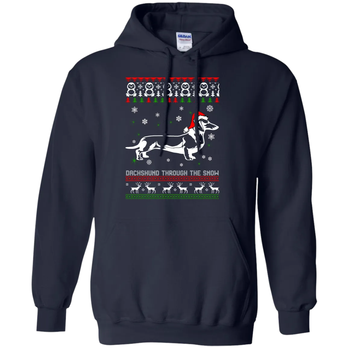 Dachshund Through The Snow Sweater, Shirt, Hoodie