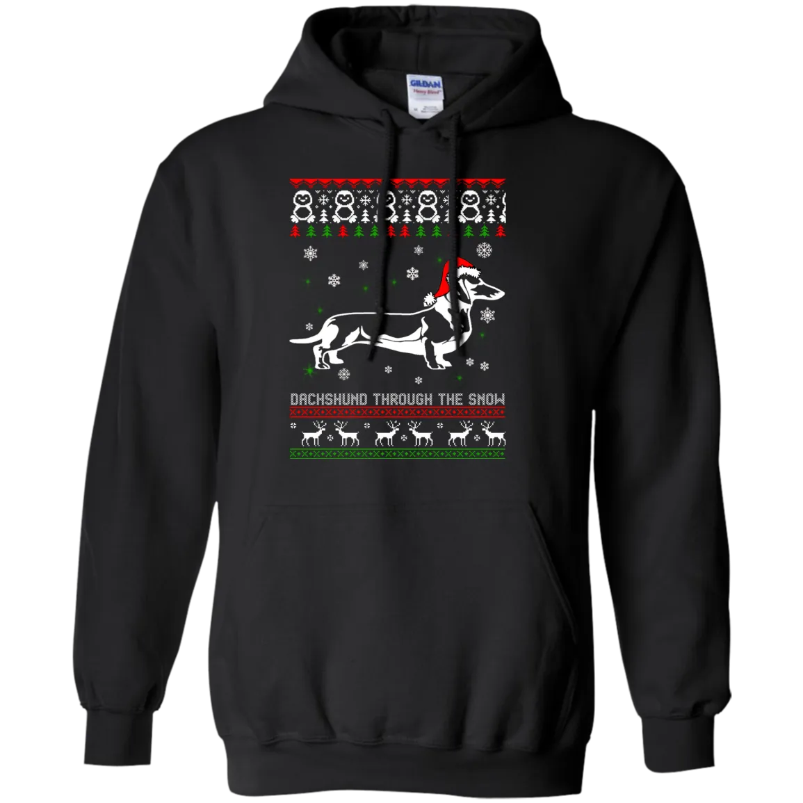 Dachshund Through The Snow Sweater, Shirt, Hoodie