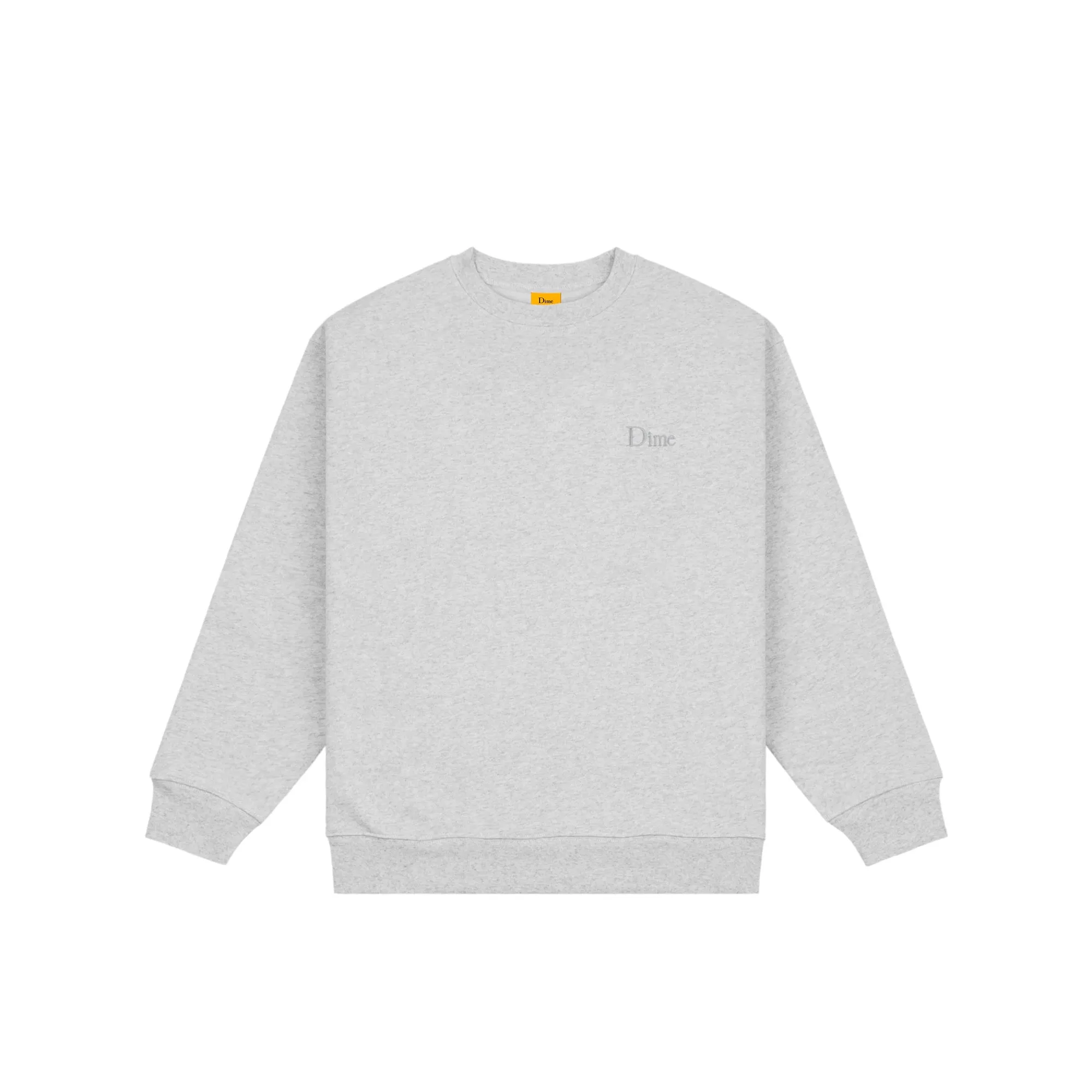 Dime Mens Classic Small Logo Crewneck