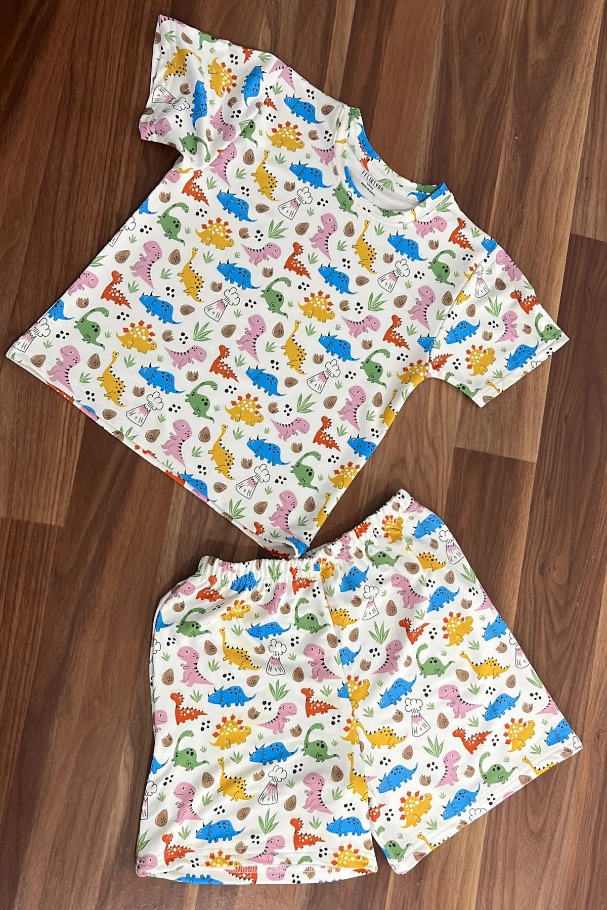 Dino Dreamland Kids Short Set