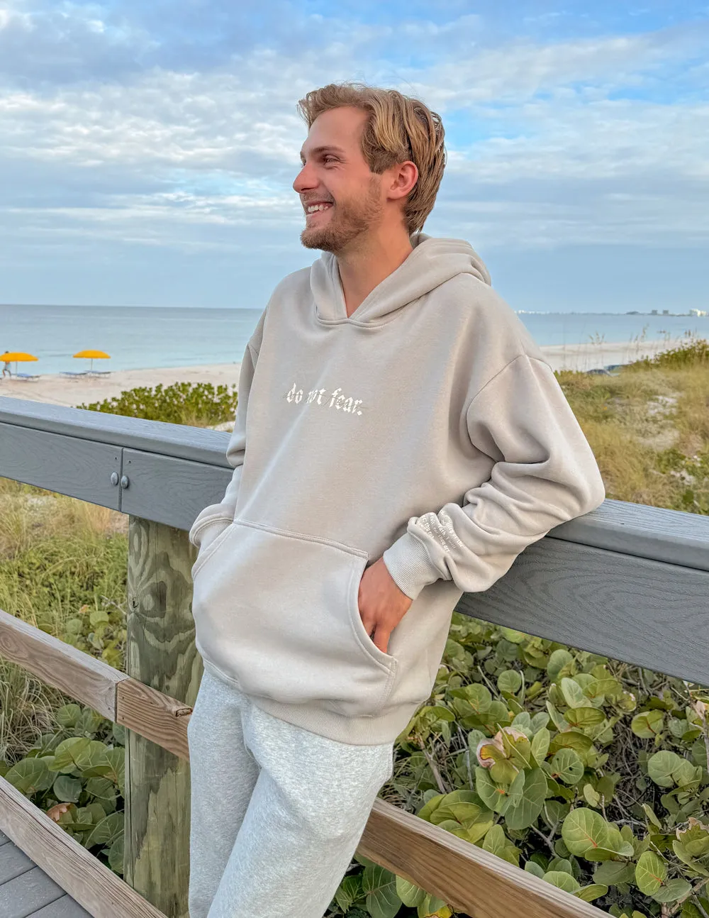 Do Not Fear Grey Unisex Hoodie