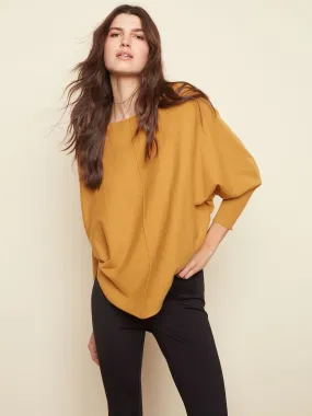 DOLMAN SLEEVE PULLOVER