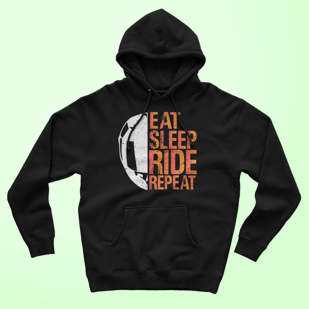 Eat Sleep Ride Repeat Unisex Hoodie