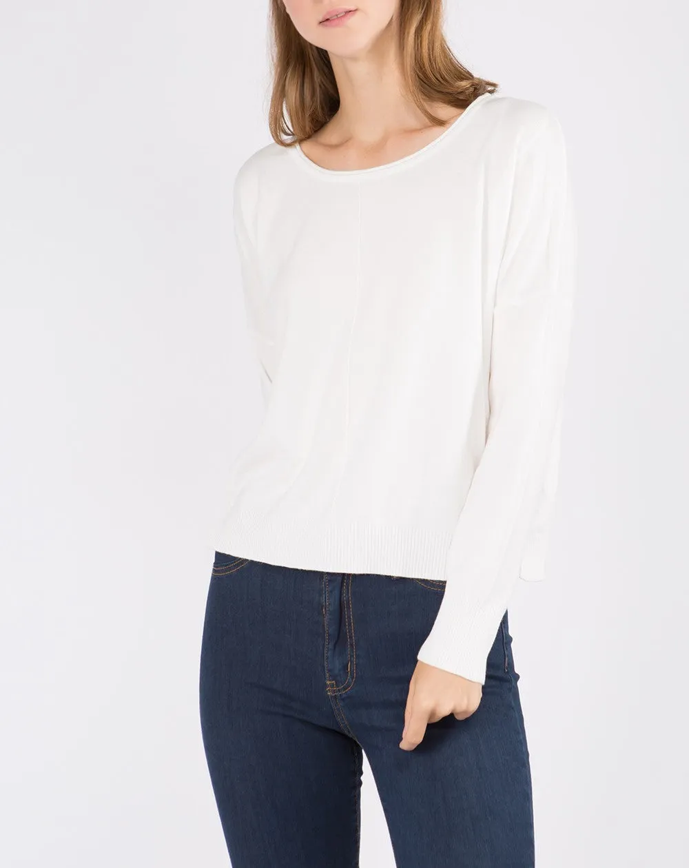 Eliza Front Seam Pullover