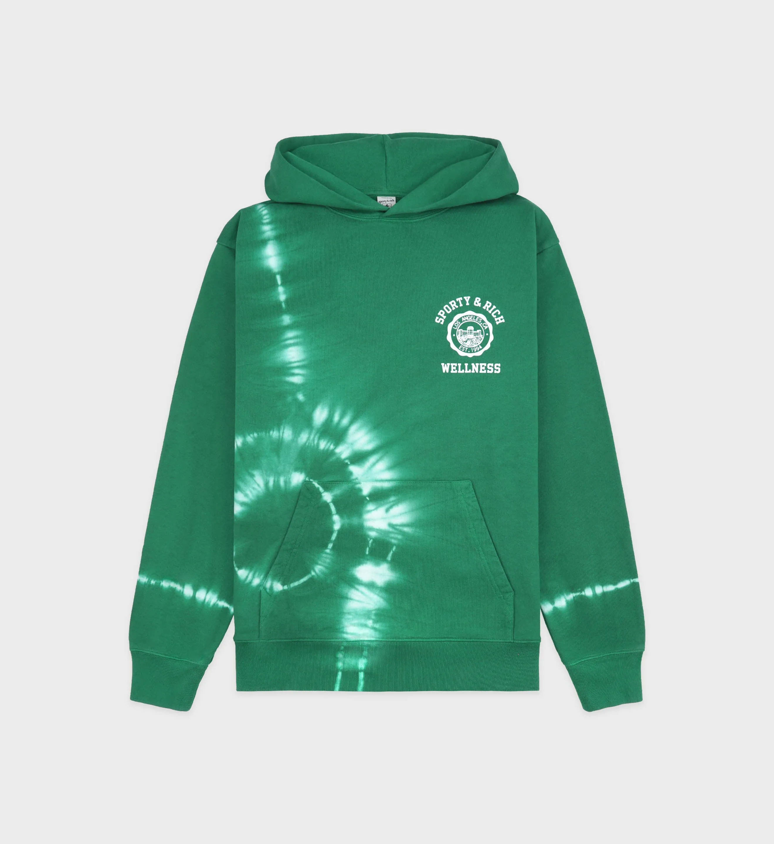 Emblem Hoodie - Gemstone Tie Dye