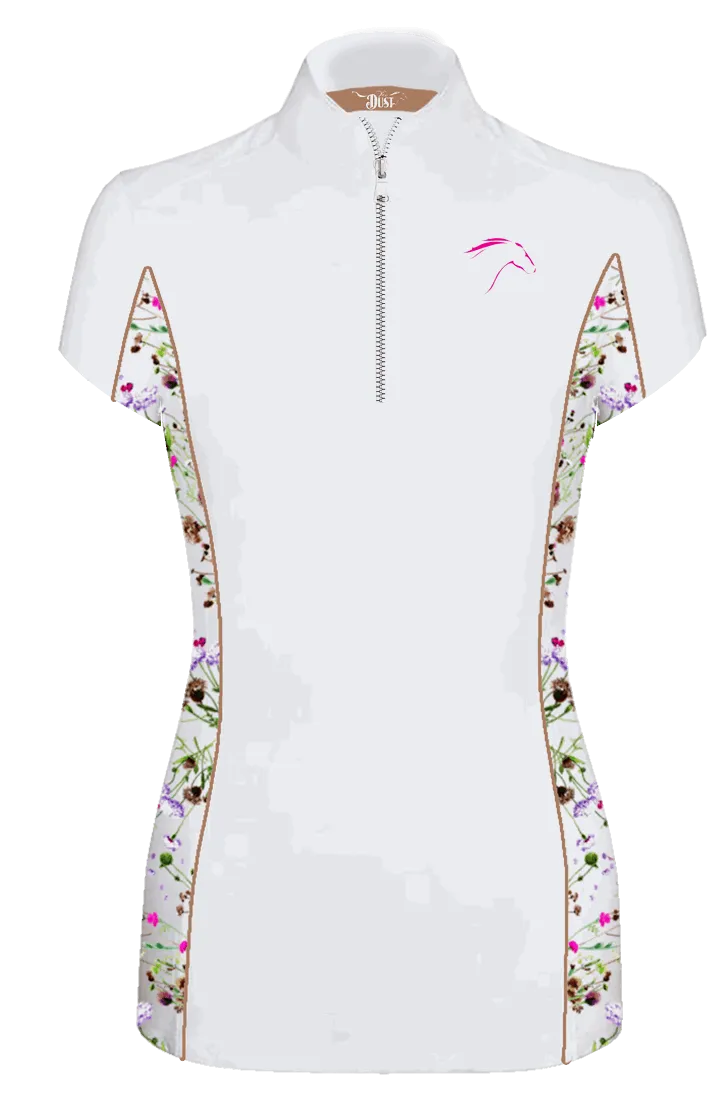 Equestrian Ladies Short Sleeve Shirt 'Wildflower'