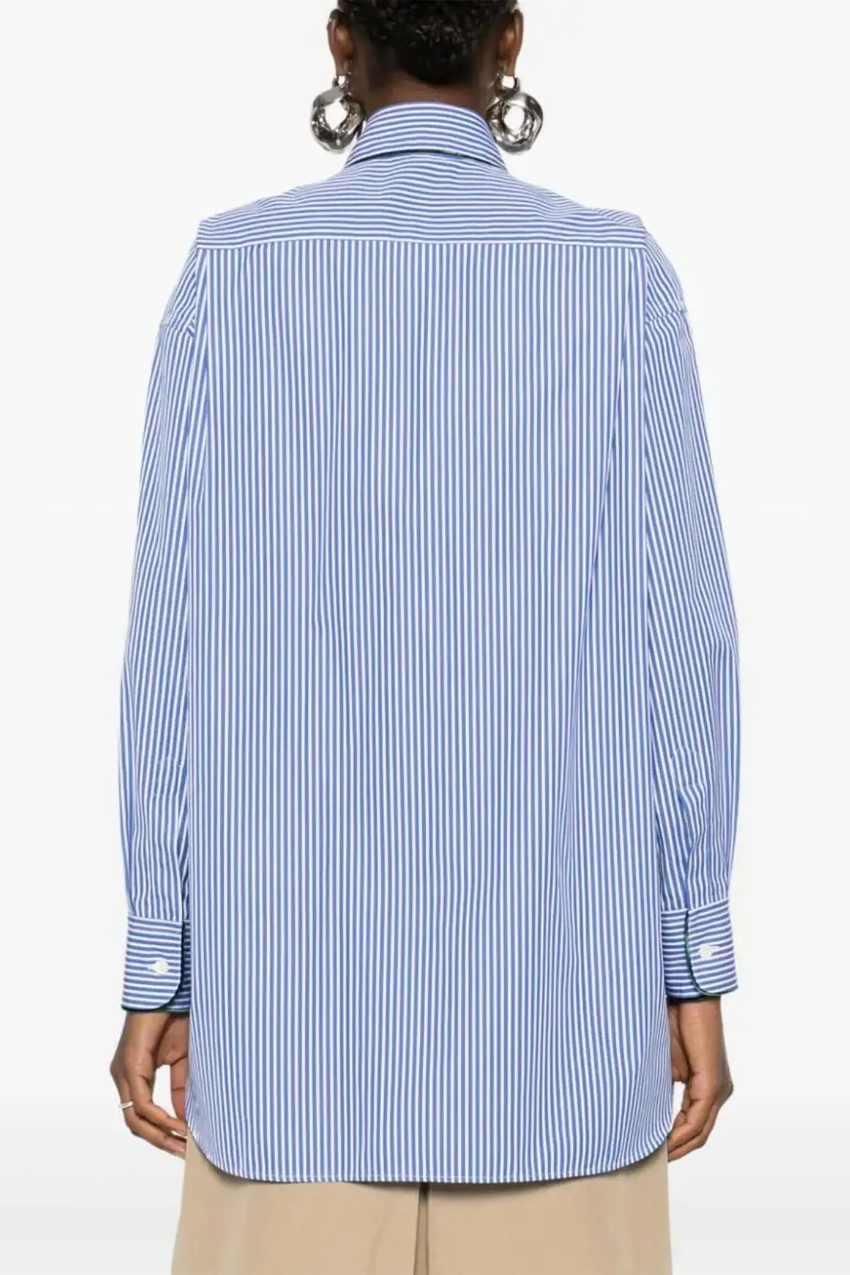 Etro Oversized Striped Shirt - Blue