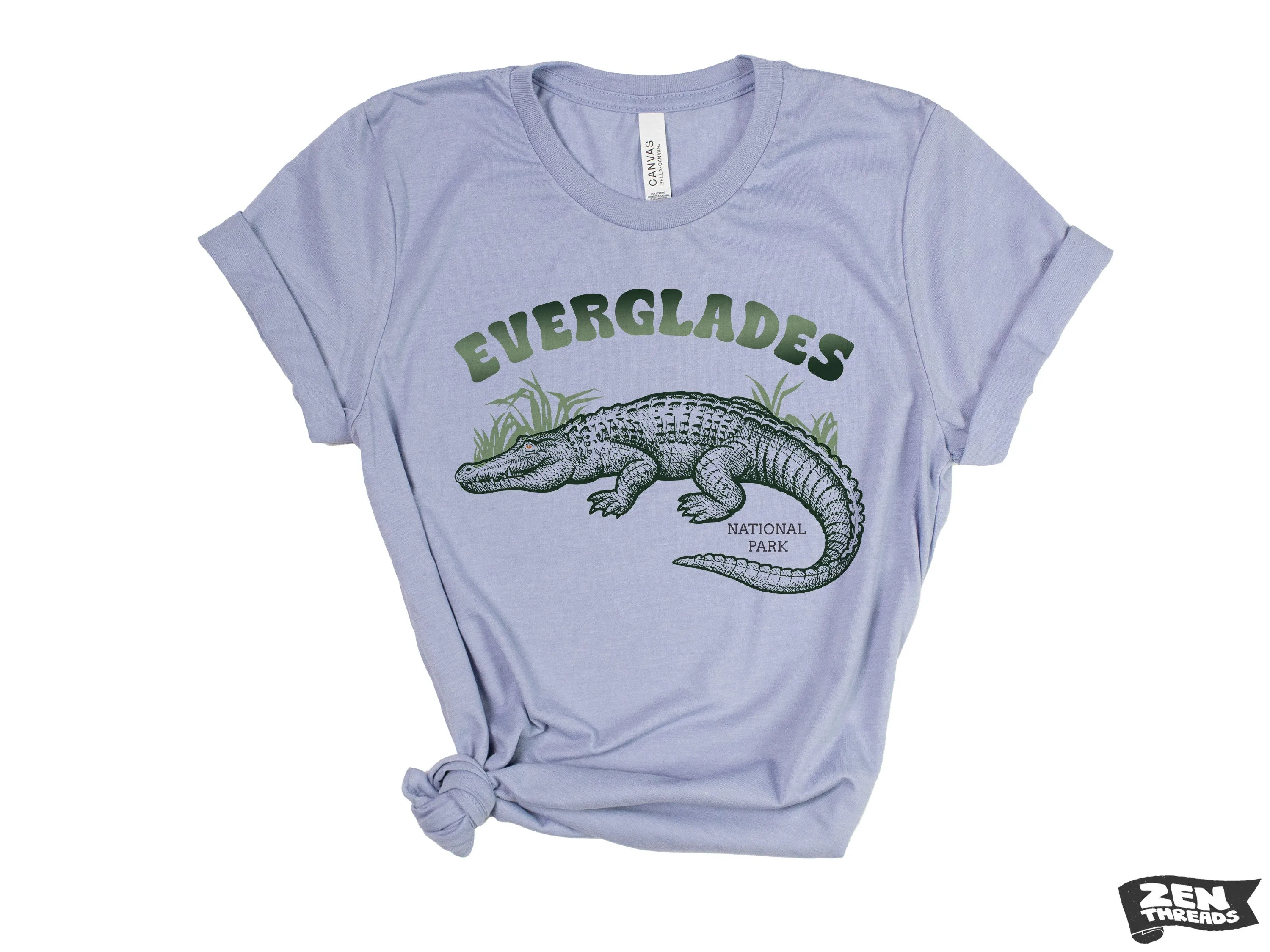 Everglades National Park Unisex T-Shirt - Bella Canvas - Florida Wetlands Tee