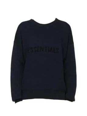 Fear Of God Essentials x Ssense Knit Sweater Dark Navy [FW20]