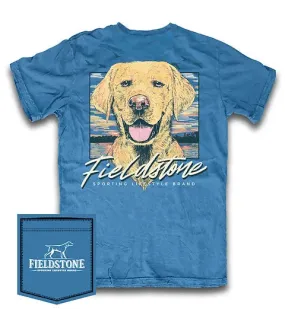 Fieldstone Adult Tee Yellow Lab W/ Mallords