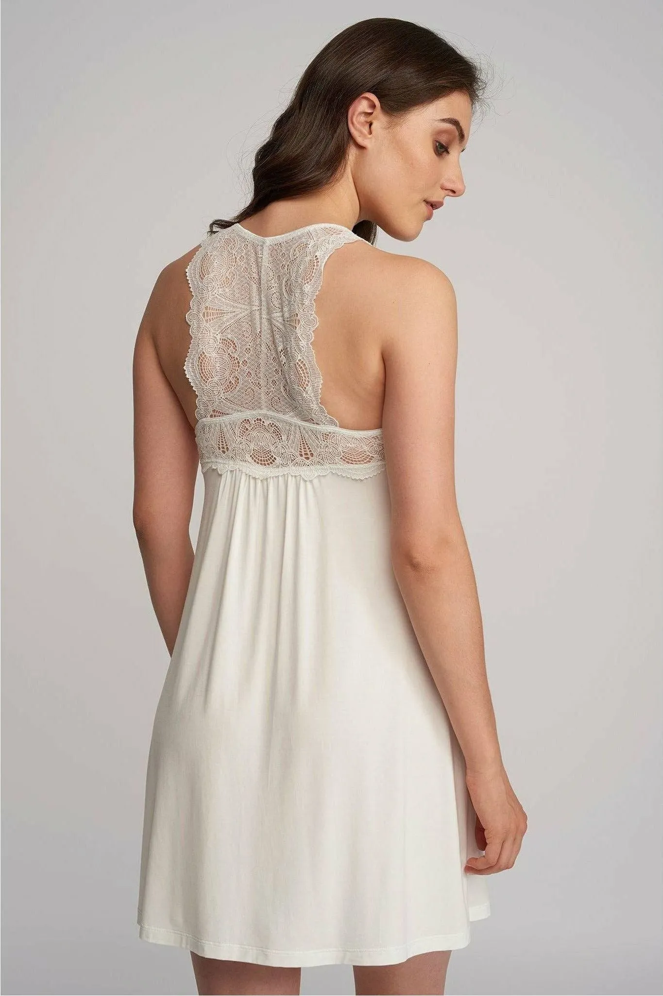 Fleur't Belle Epoque Lace T-Back Chemise - Style 630