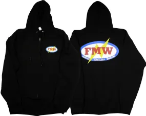 FMW LIGHTNING LOGO ZIP-UP HOODIE