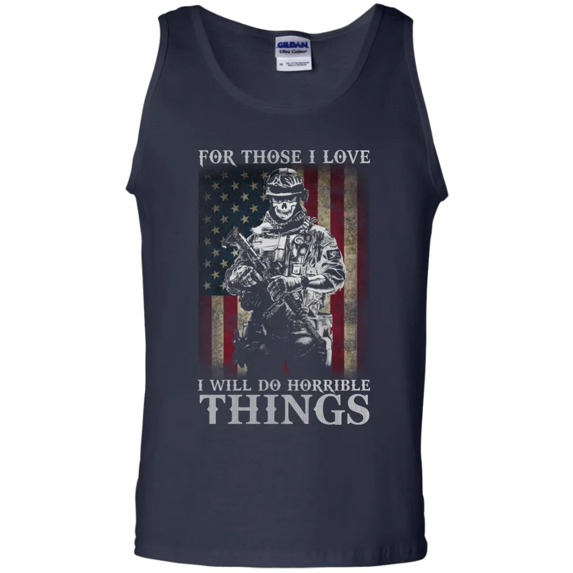 For those I love I will do horrible things shirt, tank, hoodie