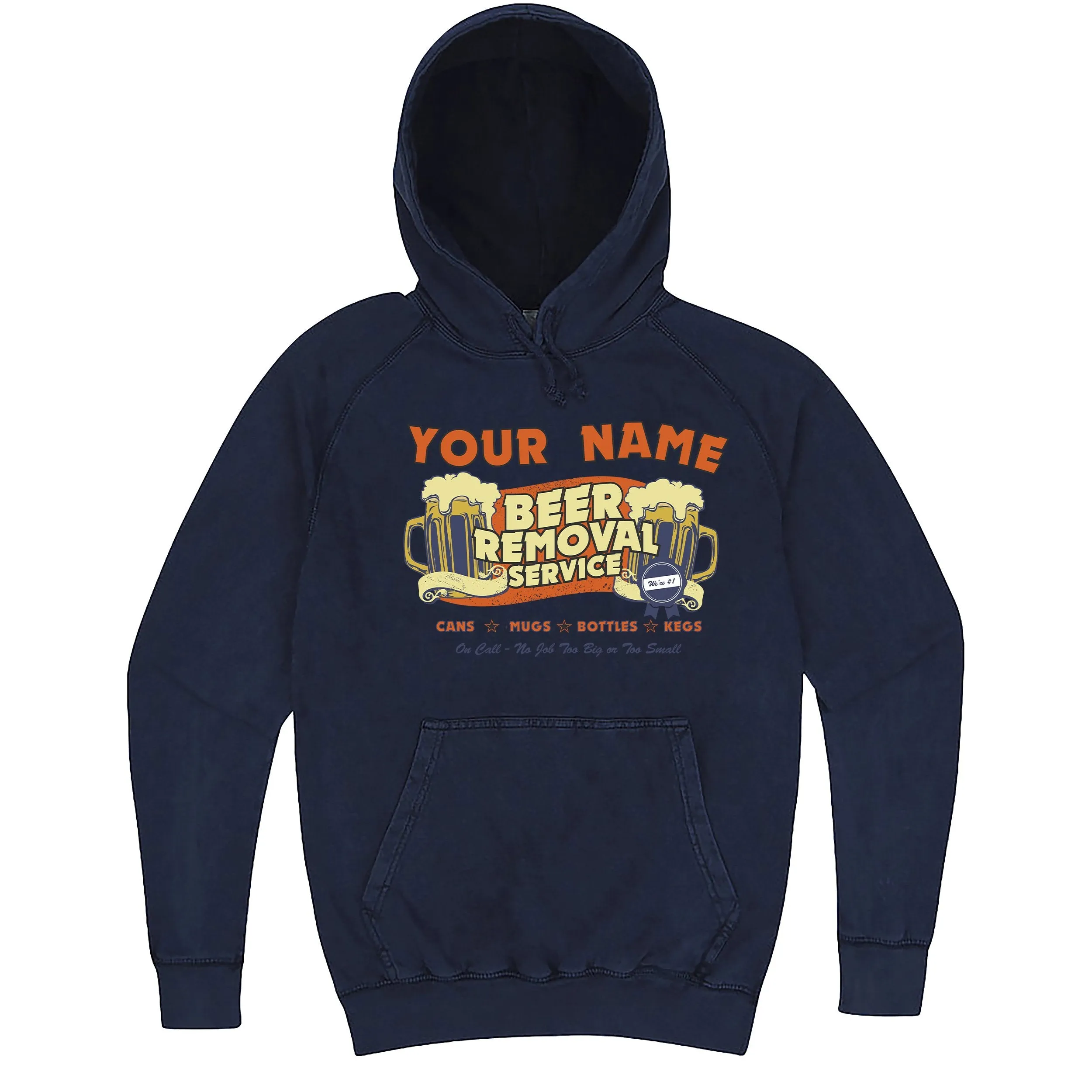 Funny "Custom Beer Removal" hoodie