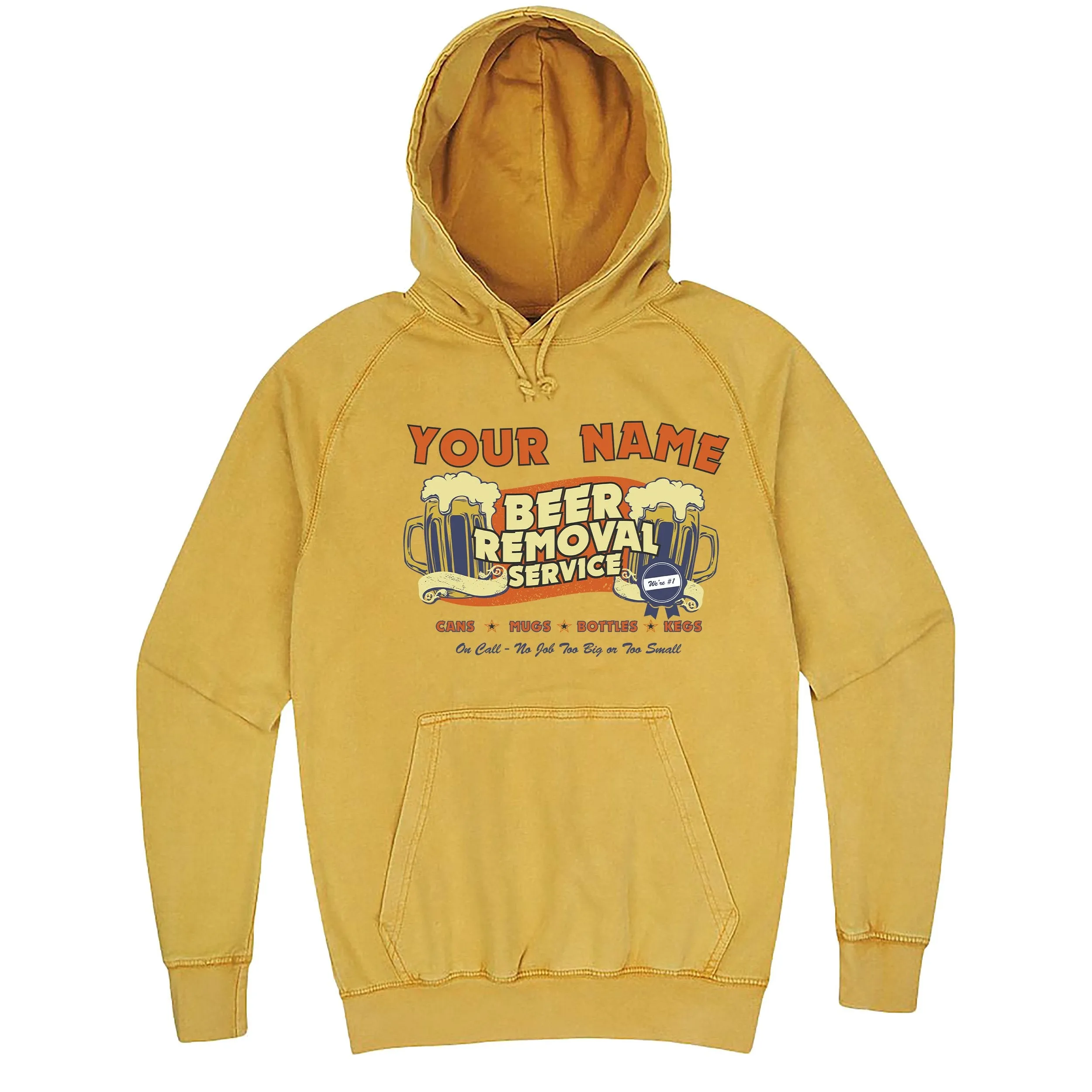 Funny "Custom Beer Removal" hoodie