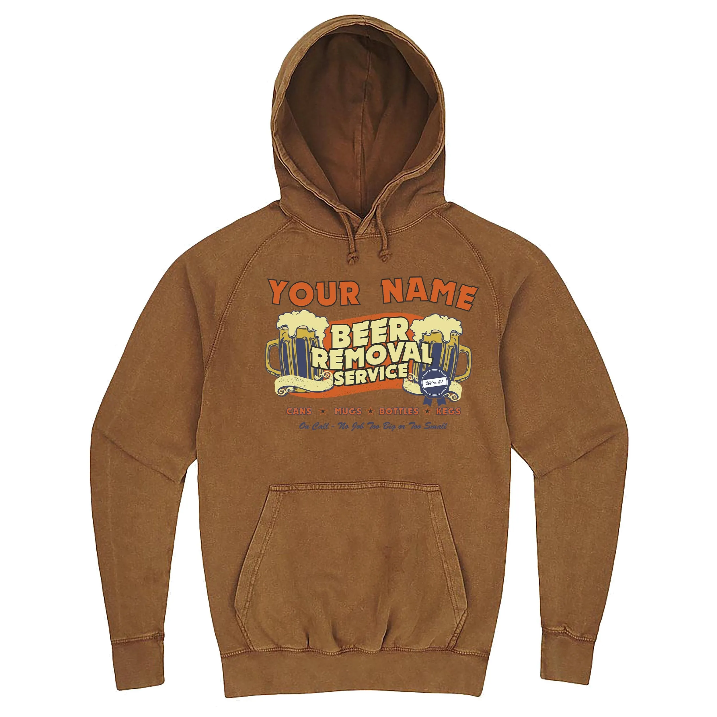 Funny "Custom Beer Removal" hoodie