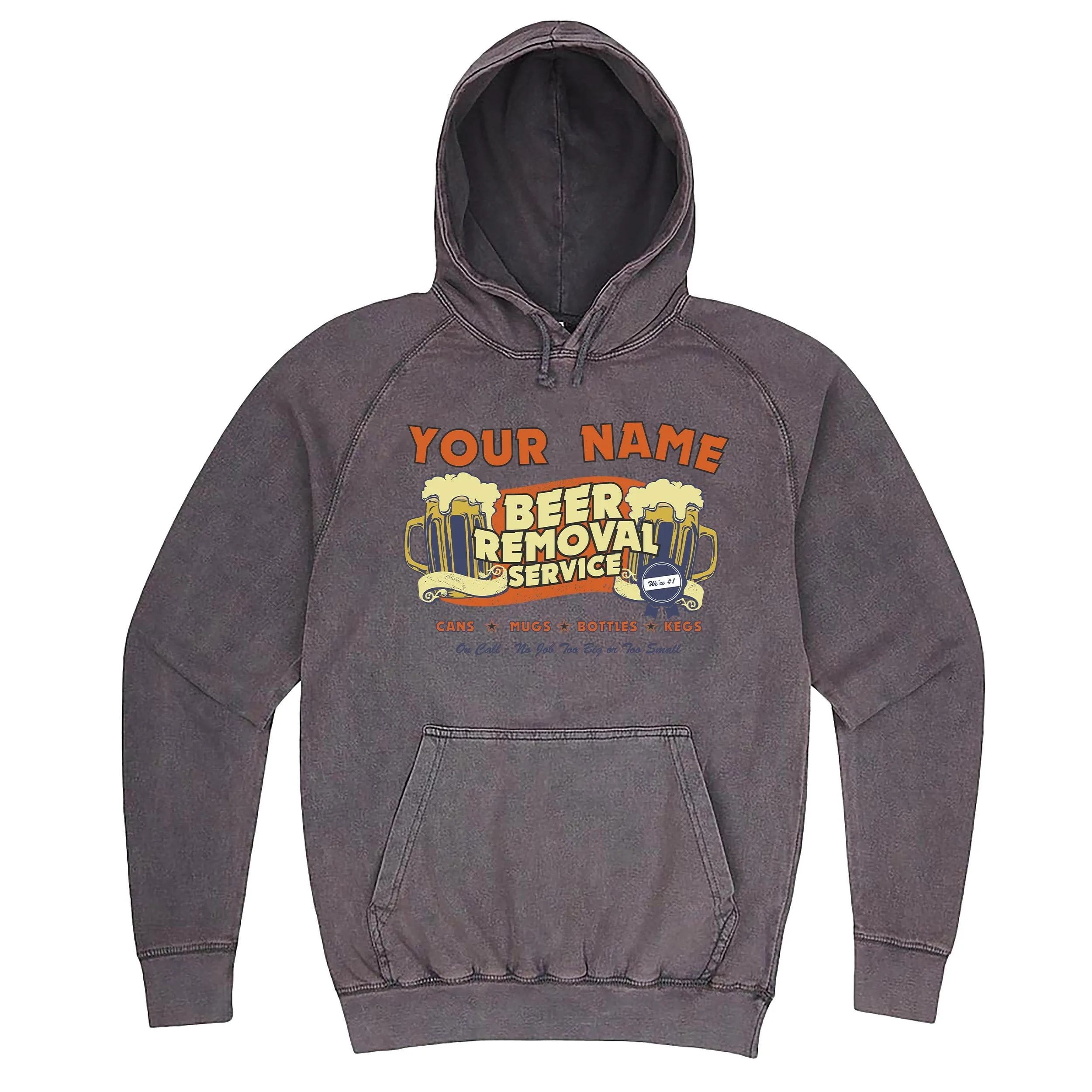 Funny "Custom Beer Removal" hoodie