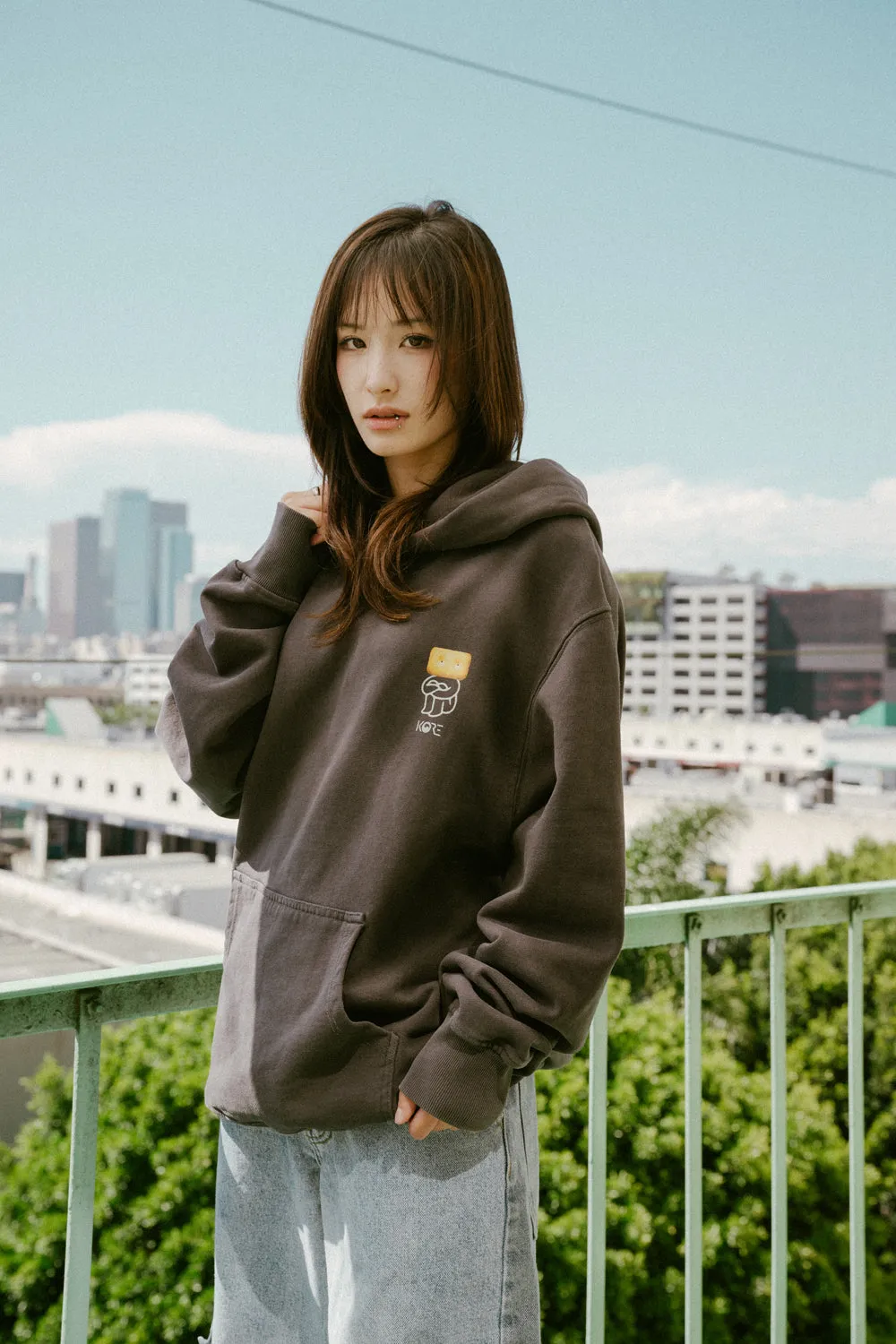 GUNBANG HOODIE (GRAPHITE)