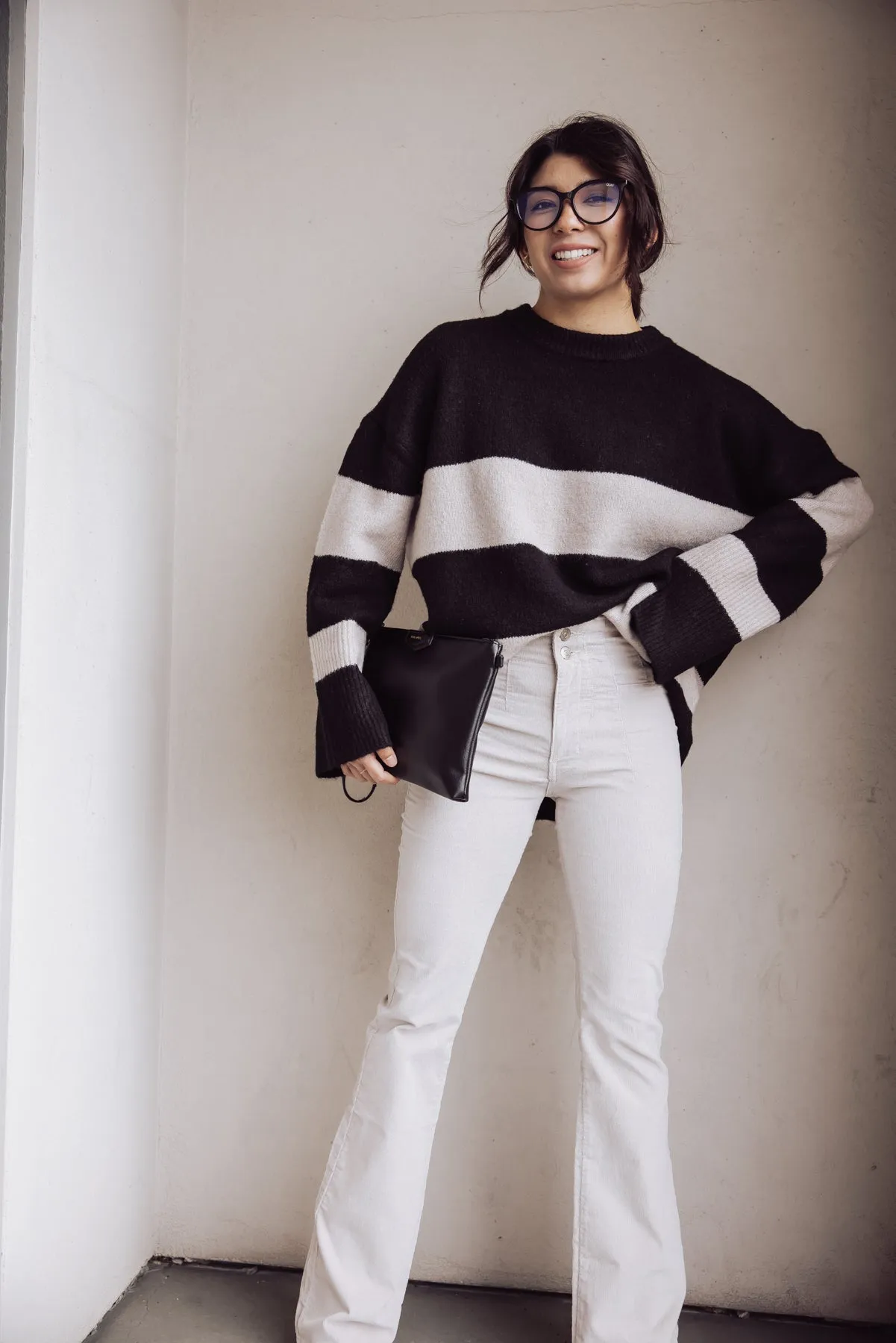 Josette Striped Sweater