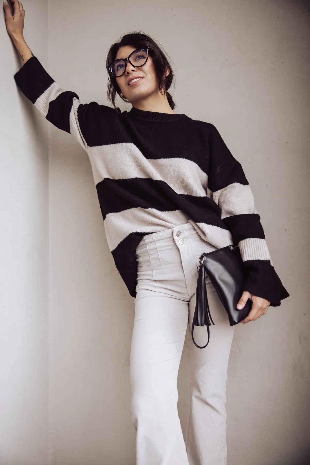 Josette Striped Sweater