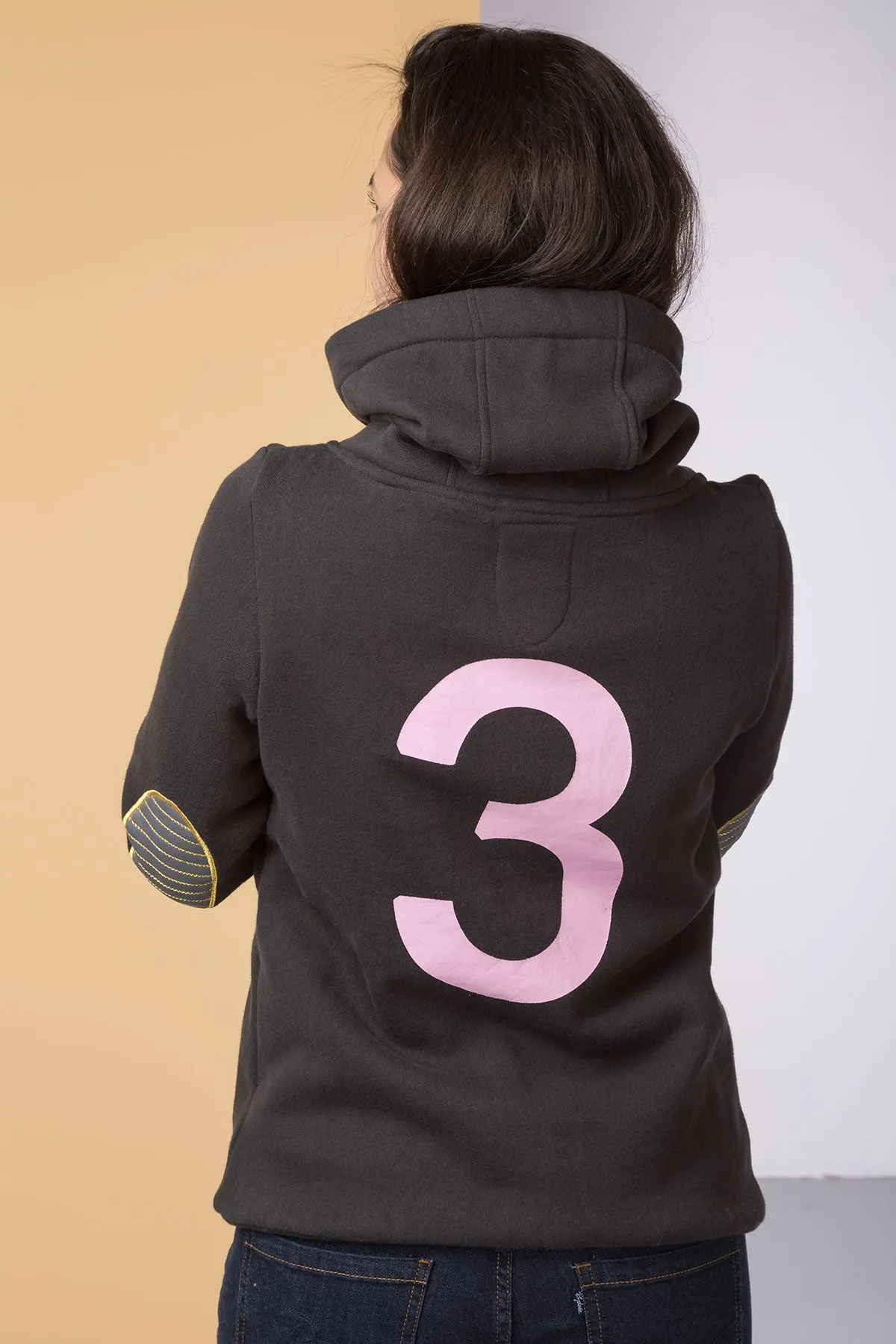 Ladies Cross Neck Sweatshirt with Number