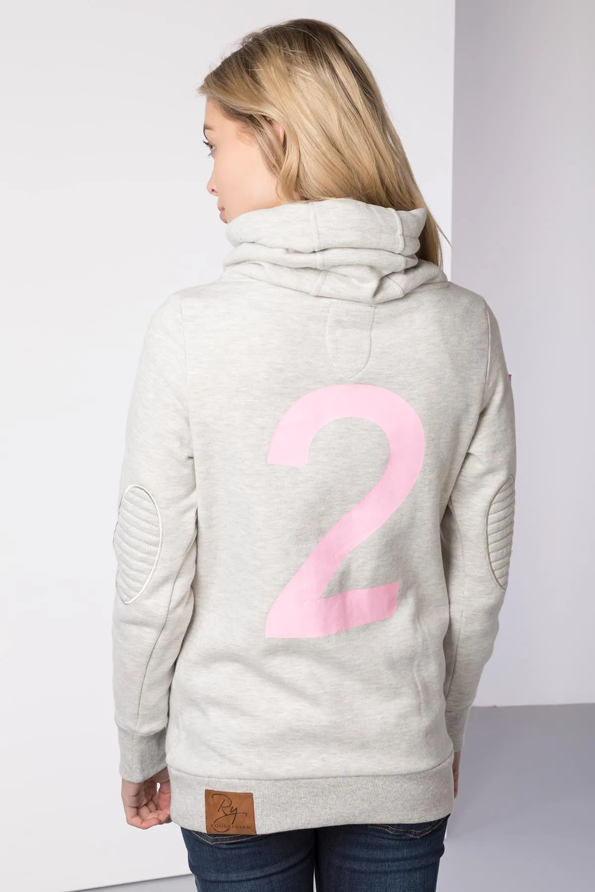 Ladies Cross Neck Sweatshirt with Number