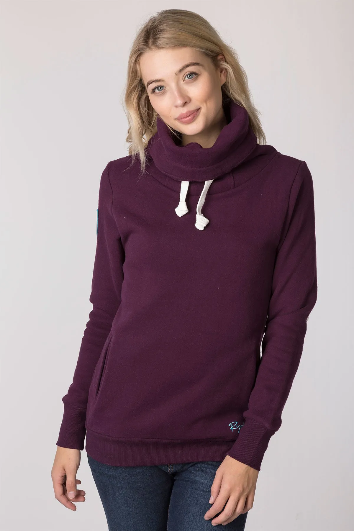 Ladies Cross Neck Sweatshirt with Number