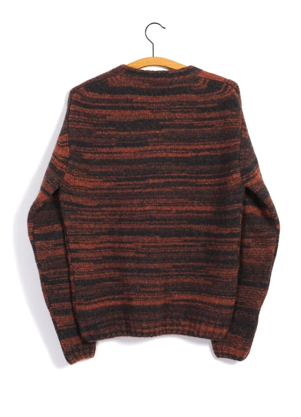 LEONARD | Knitted Crew Neck Sweater | Bonfire