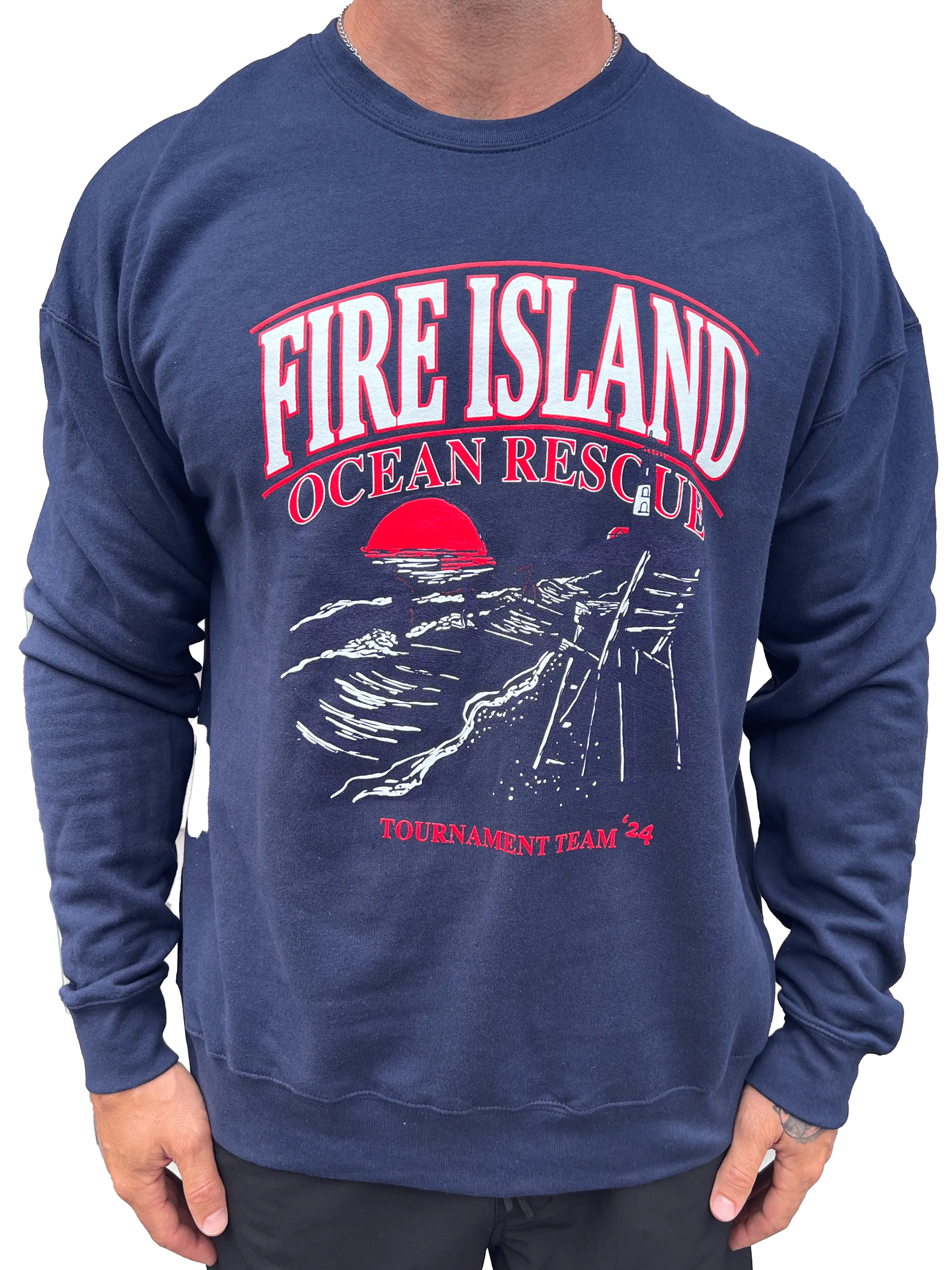 Long Island Strong - Fire Island Rescue Fundraiser Sweatshirt