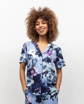 Madeline Floral Print Pyjama Top