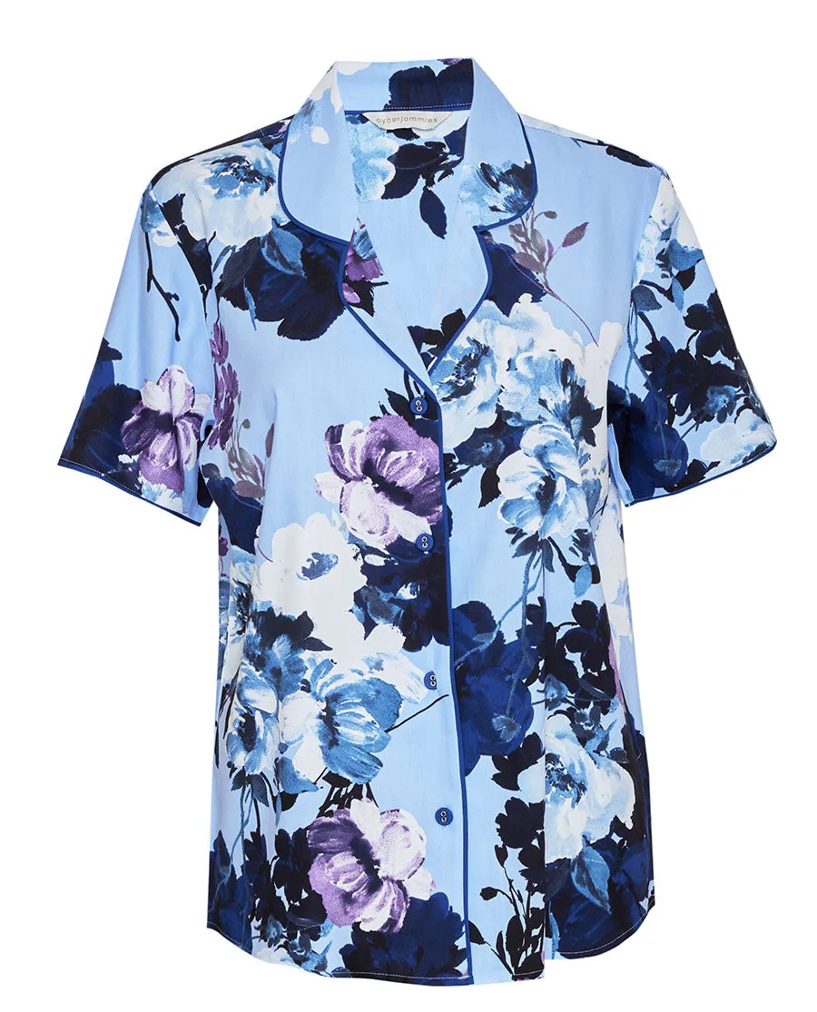 Madeline Floral Print Pyjama Top