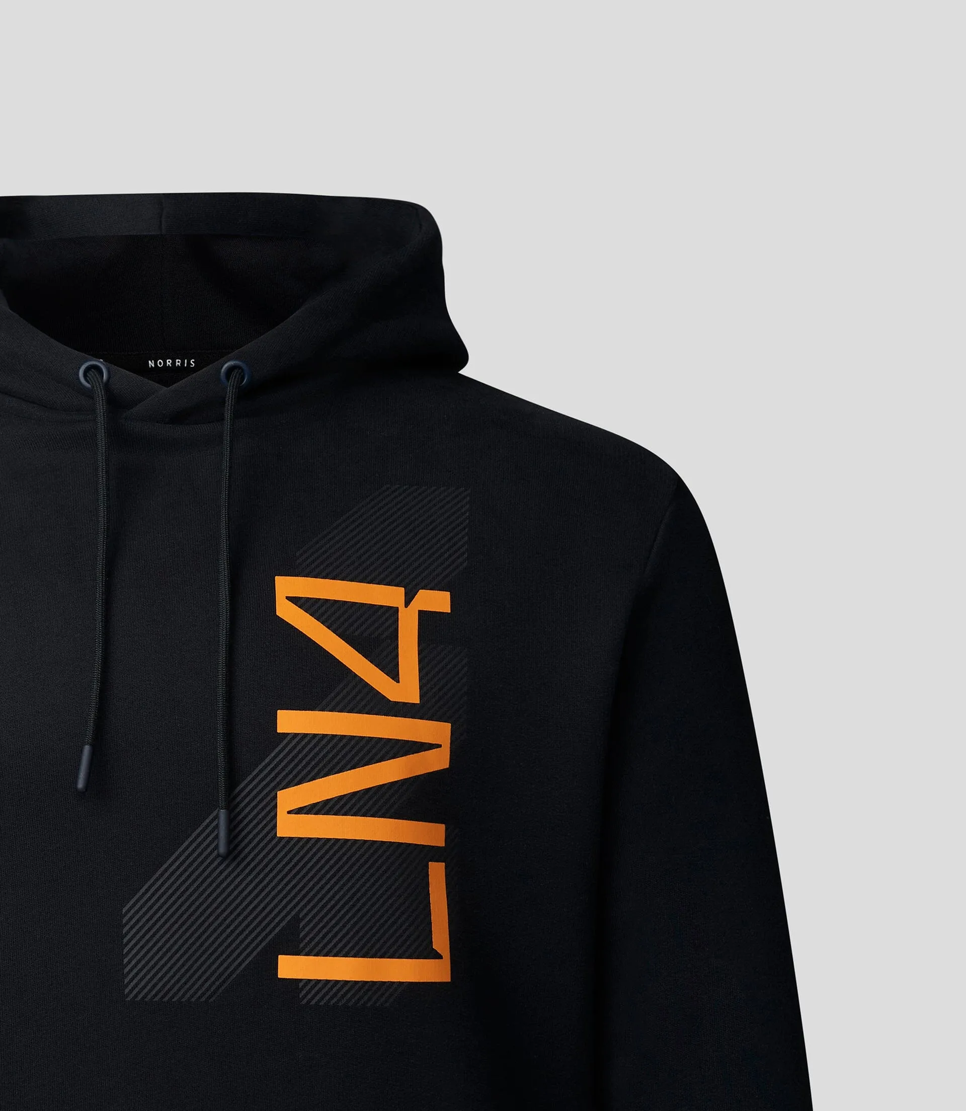 McLaren F1 Lando Norris Core Essential Hoodie- Anthracite/Blue