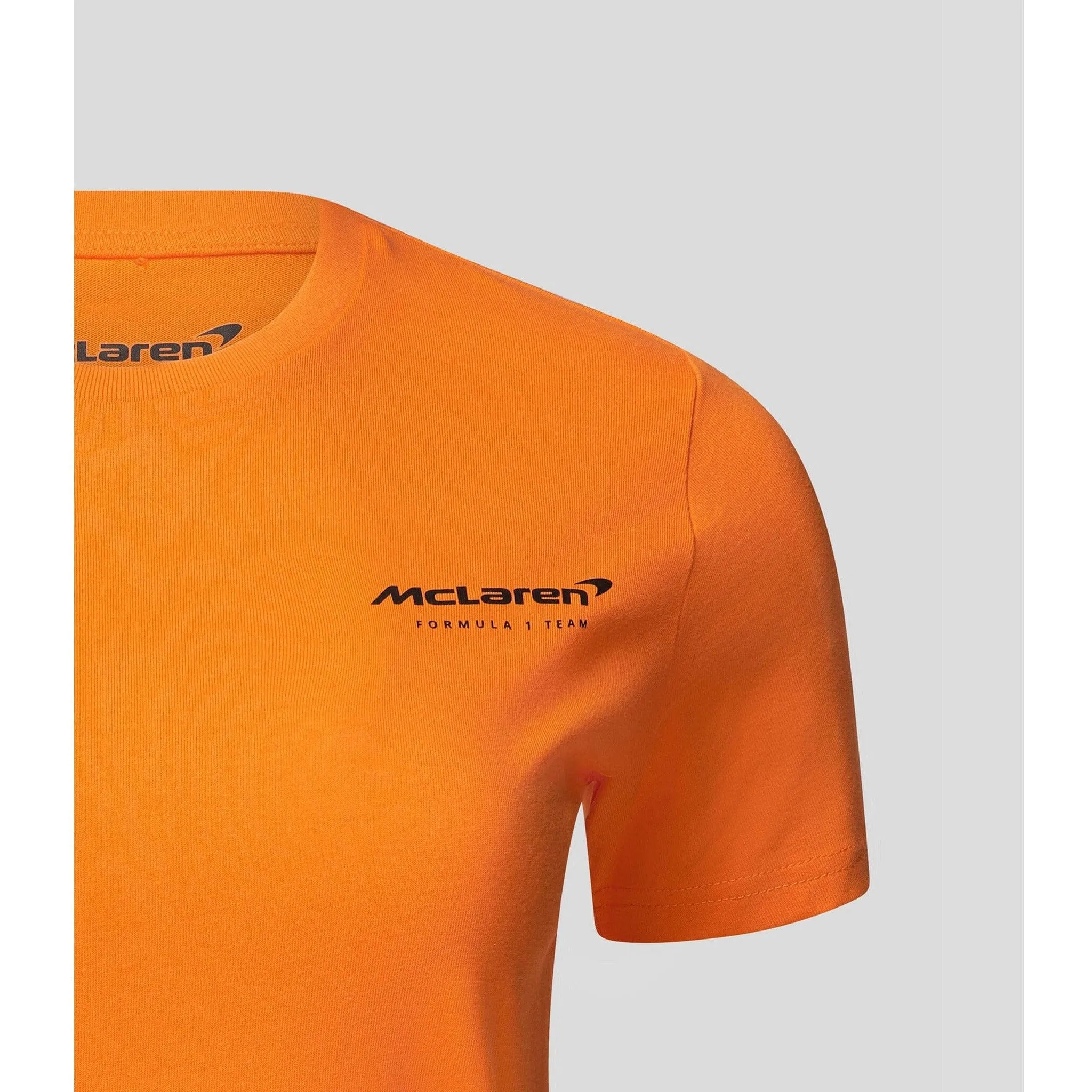 McLaren F1 Women's Dynamic T-Shirt - Cloud Blue/Papaya