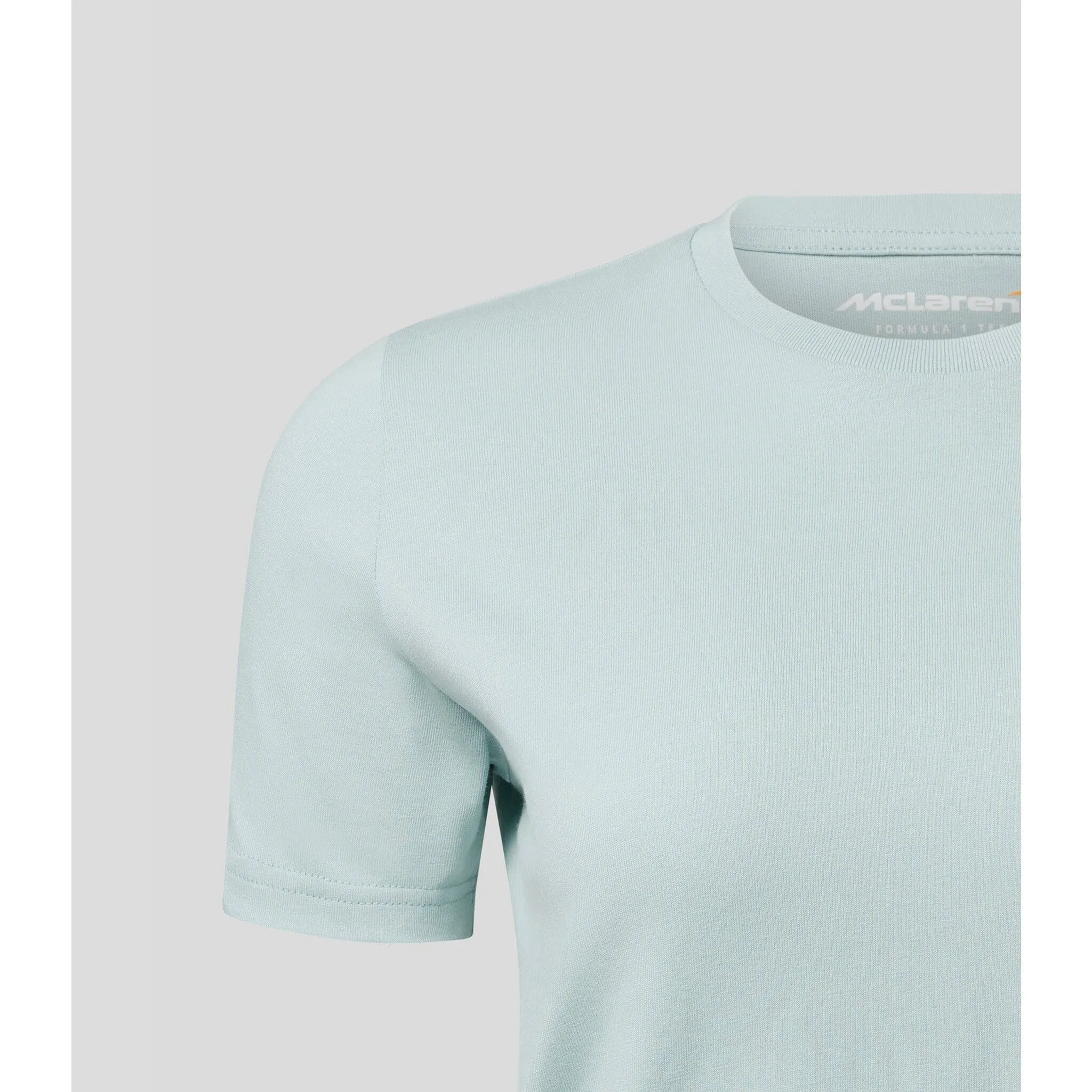 McLaren F1 Women's Dynamic T-Shirt - Cloud Blue/Papaya