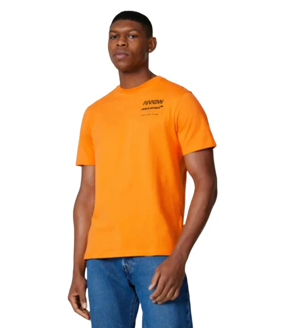 McLaren Indy Car Men's Team T-Shirt -Papaya