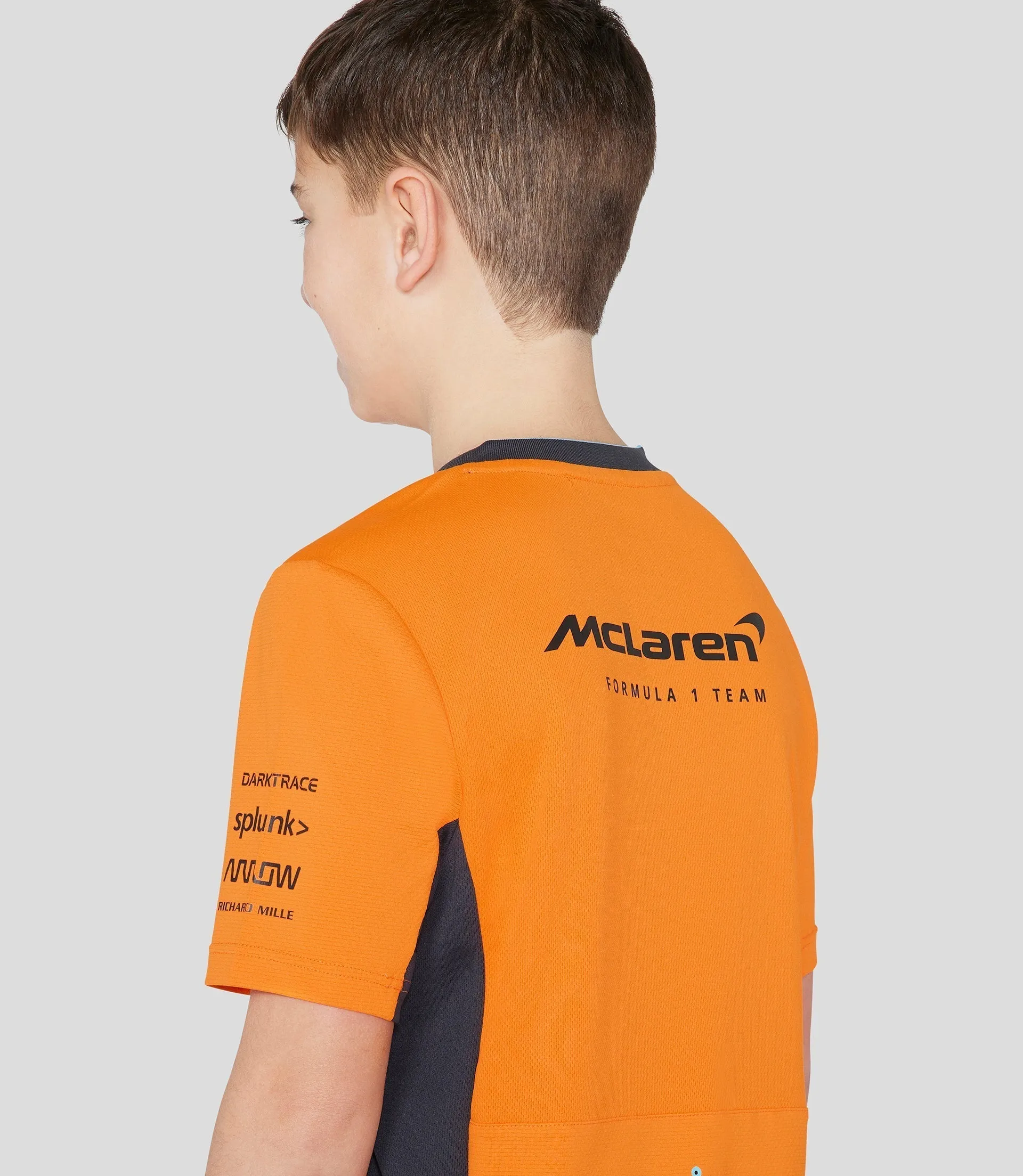 MCLAREN JUNIOR  SET UP T-SHIRT - PAPAYA ORANJE