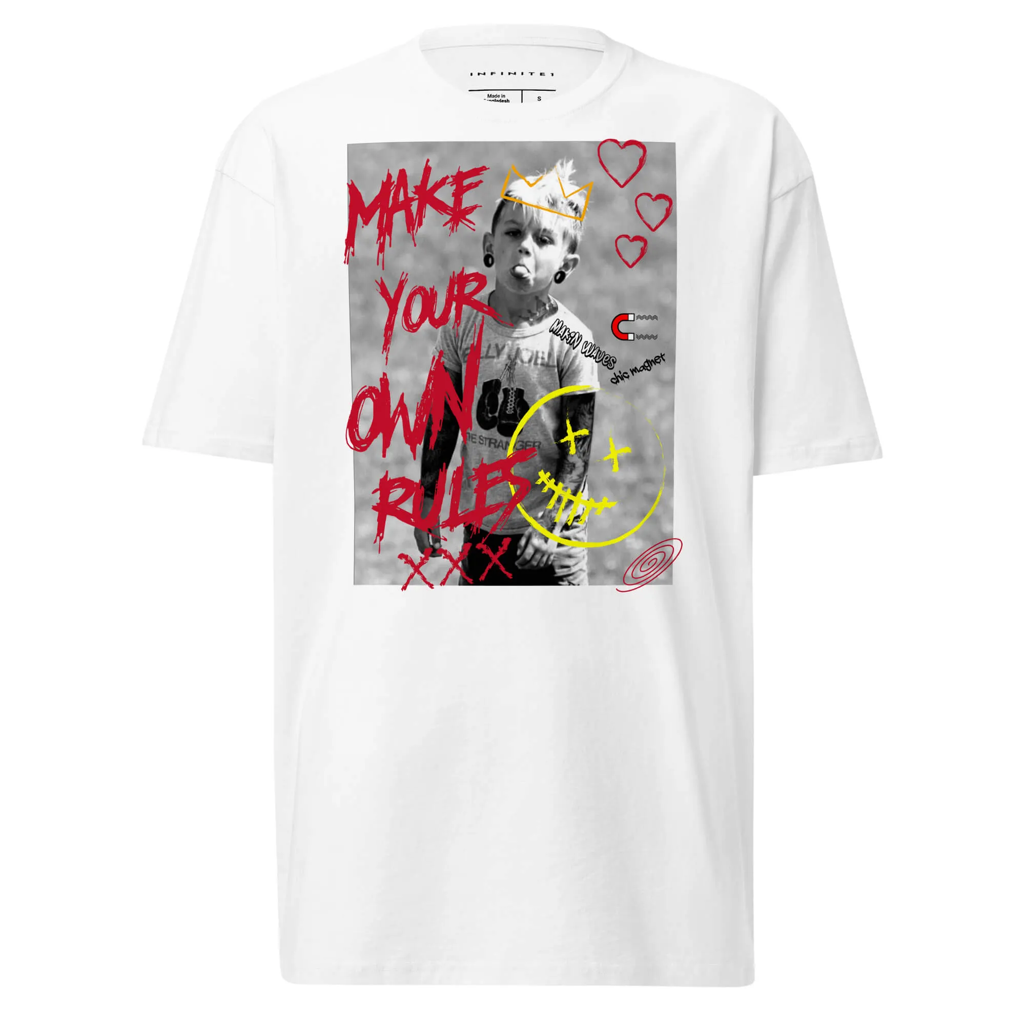 Men’s Slogan And Theme Graffiti Graphic Tee