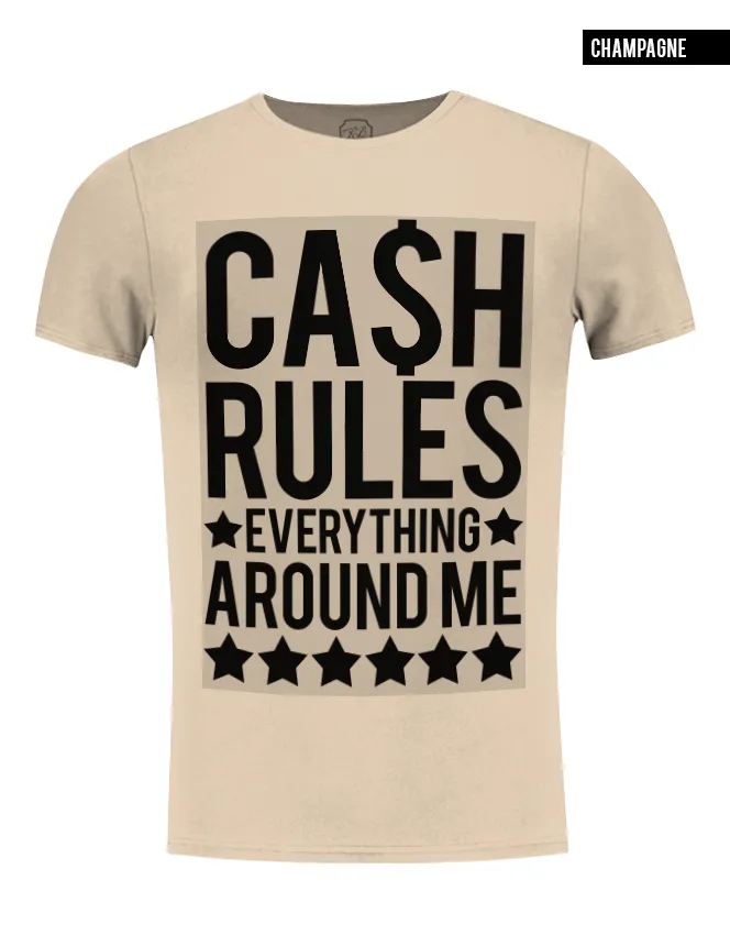 Men's T-shirt "Millionaire" Funny Slogan Tee Shirt / Color Option / MD562