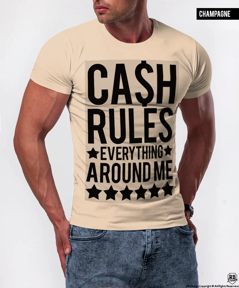 Men's T-shirt "Millionaire" Funny Slogan Tee Shirt / Color Option / MD562