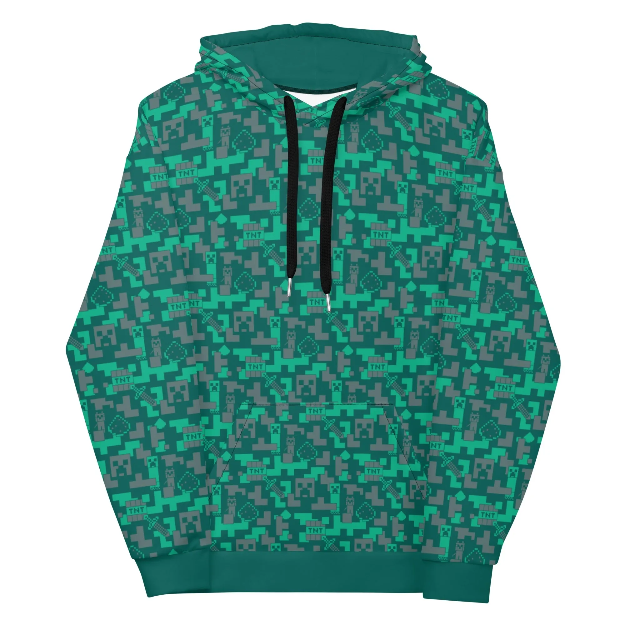 Minecraft Creeper Camo Hoodie