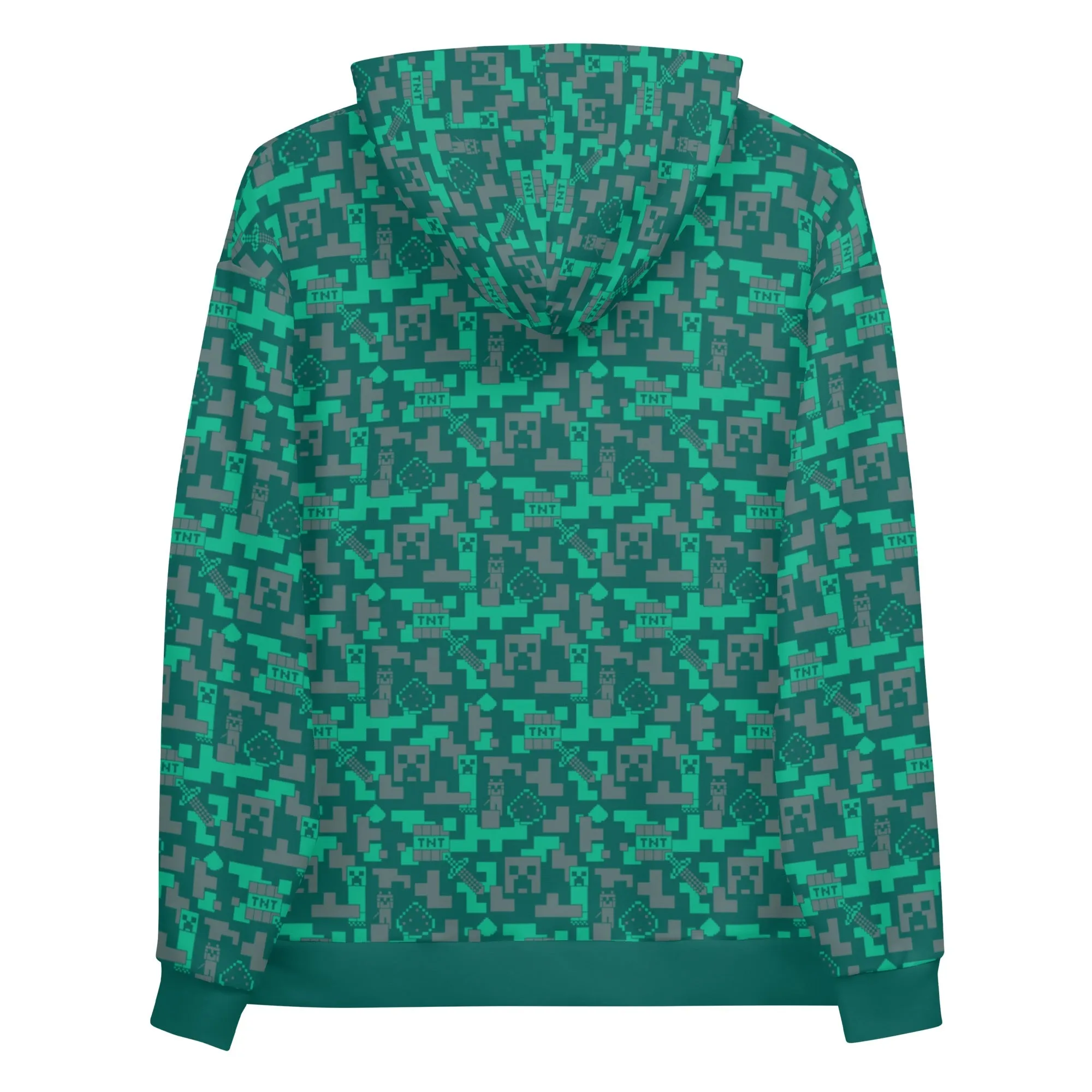 Minecraft Creeper Camo Hoodie