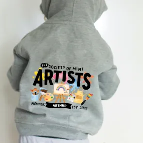 Mini Dreams Artist Kids Hoodie