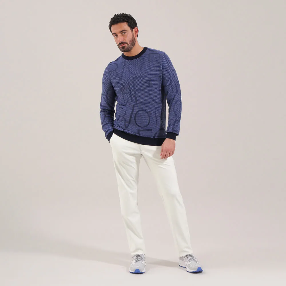 NATIVO | CHERV PATTERN CREW NECK SWEATER